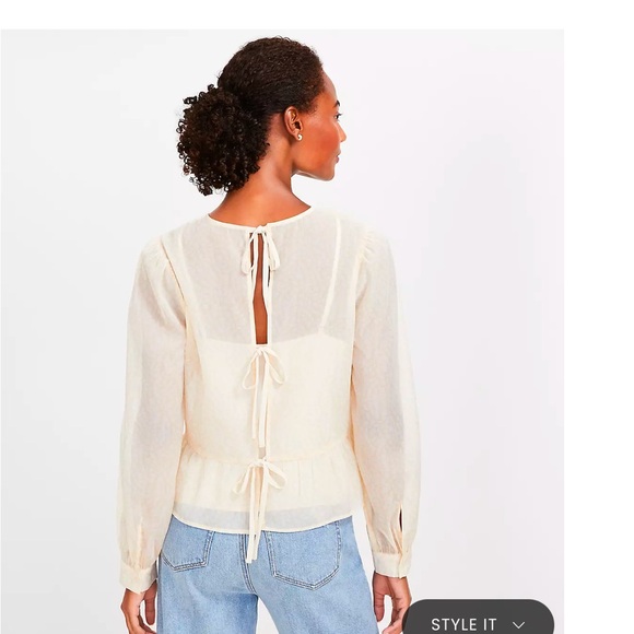 NWT Loft Blouse - Picture 3 of 7